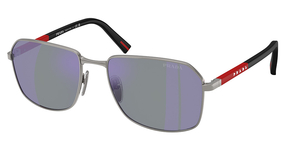 GUNMETAL / DARK BLUE MIRROR VIOLET