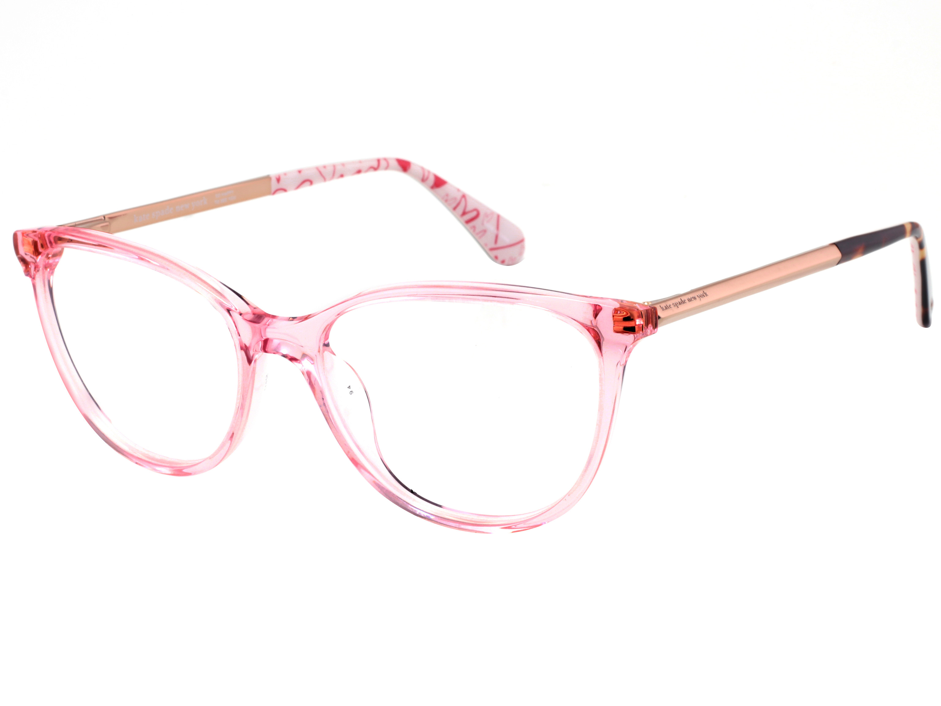 Kate Spade Kimberlee square eyeglasses in Pink