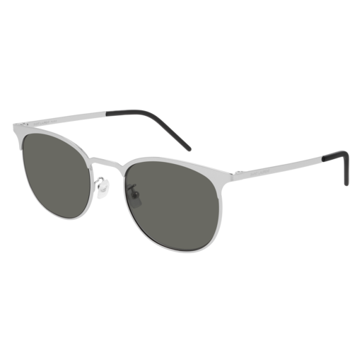 Saint Laurent SL 350 SLIM aviator sunglasses in Silver