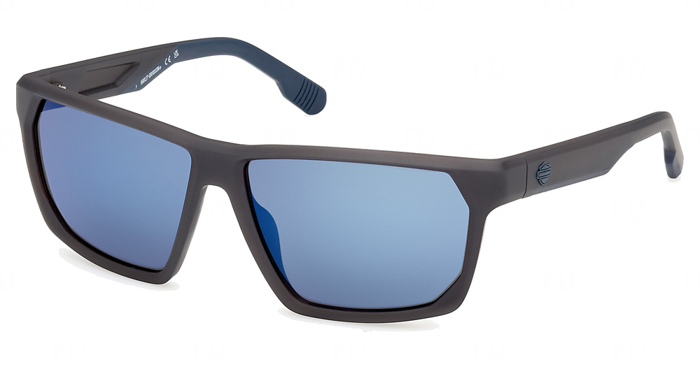 grey/other / blue mirror