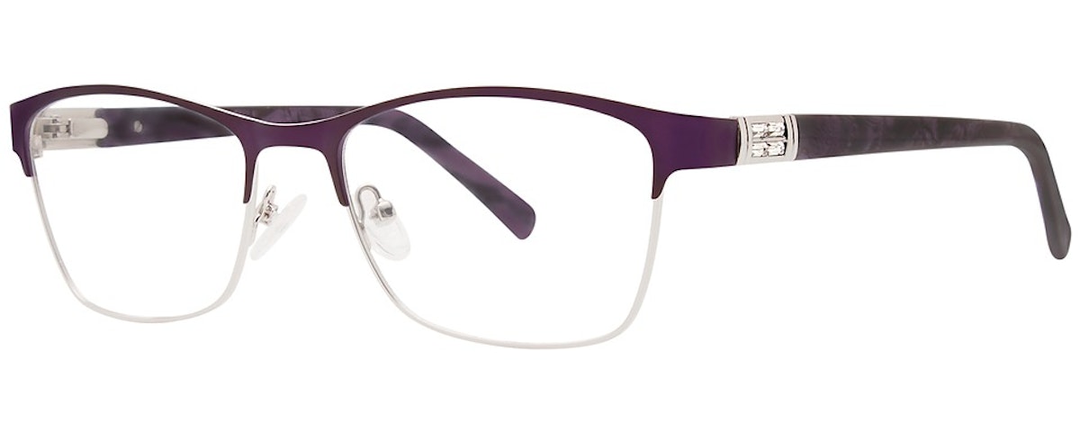 matte plum/silver