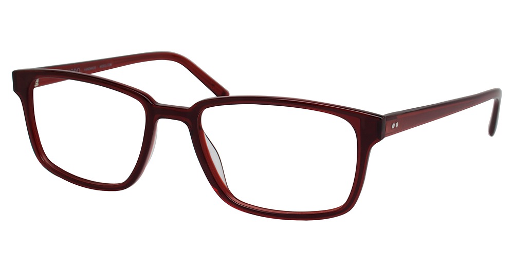Modo 6604 rectangle eyeglasses in Red Brown