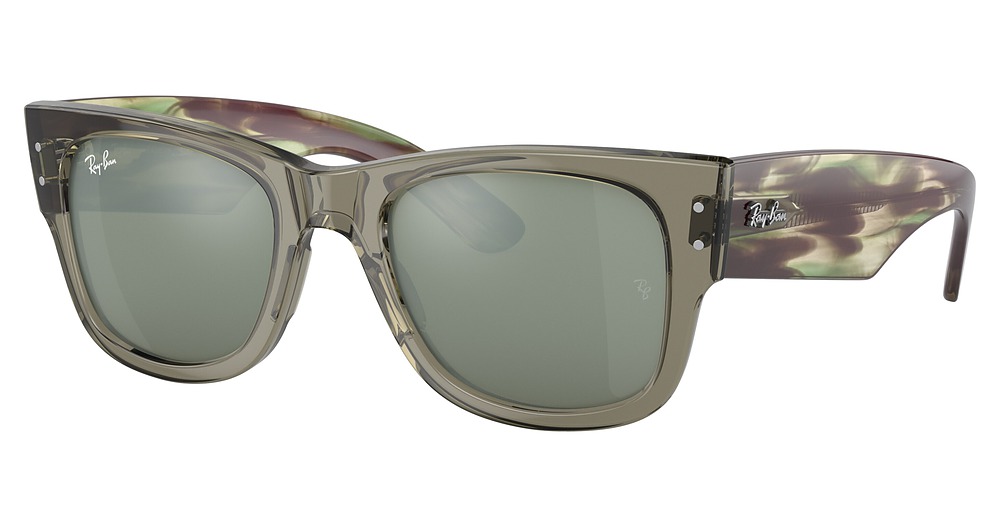 TRANSPARENT GREEN / GREY MIRROR