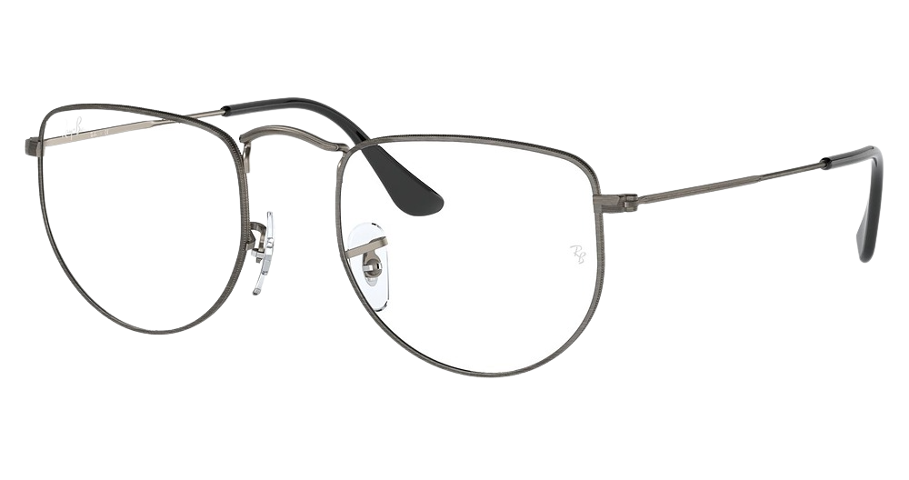 Ray-Ban RX3958V ELON irregular eyeglasses in Antique Gunmetal