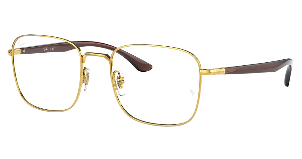 Ray-Ban RX6469 square eyeglasses in Arista