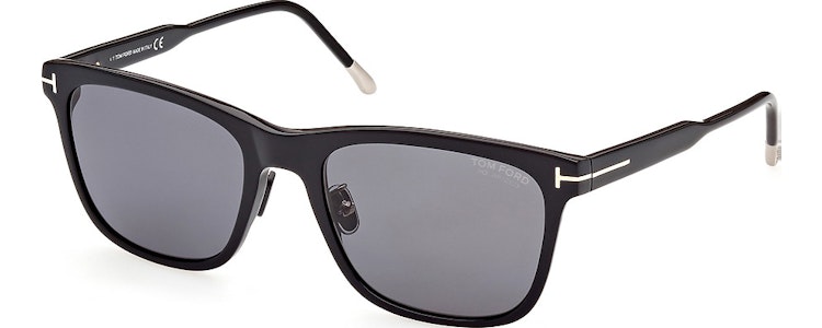shiny black / smoke polarized