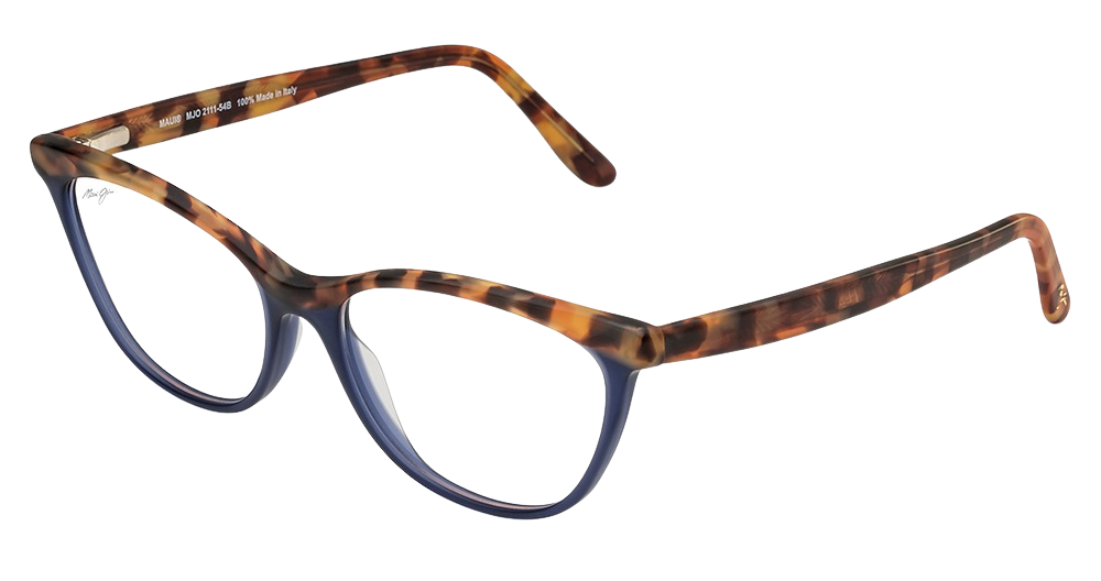 Matte Light Tort/Dark Blue