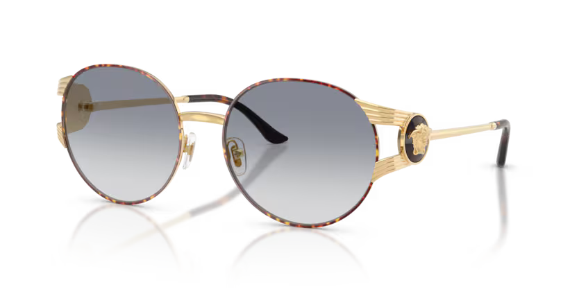 GOLD VERSACE/HAVANA / DARK GREY