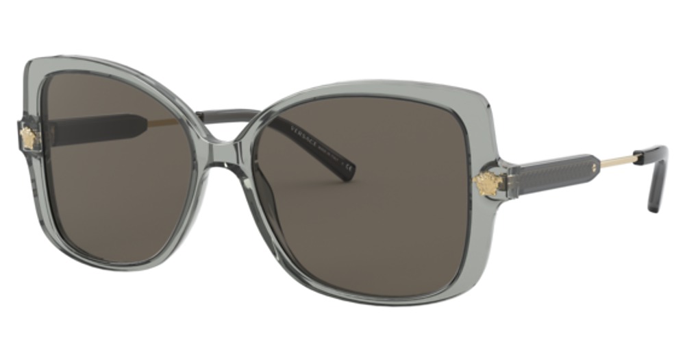 TRANSPARENT BLACK / BROWN