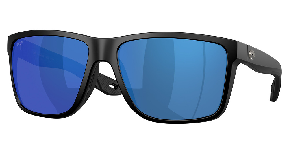 MATTE BLACK / BLUE MIRROR 580P