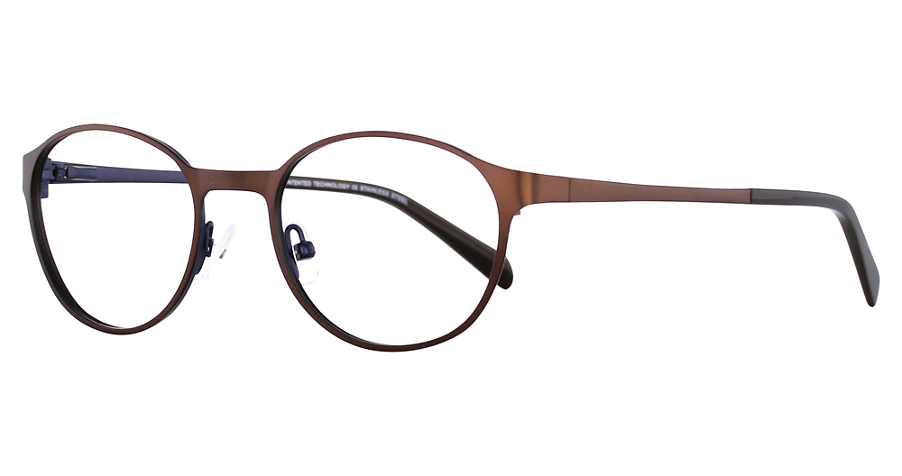 Satin Brown//Blue