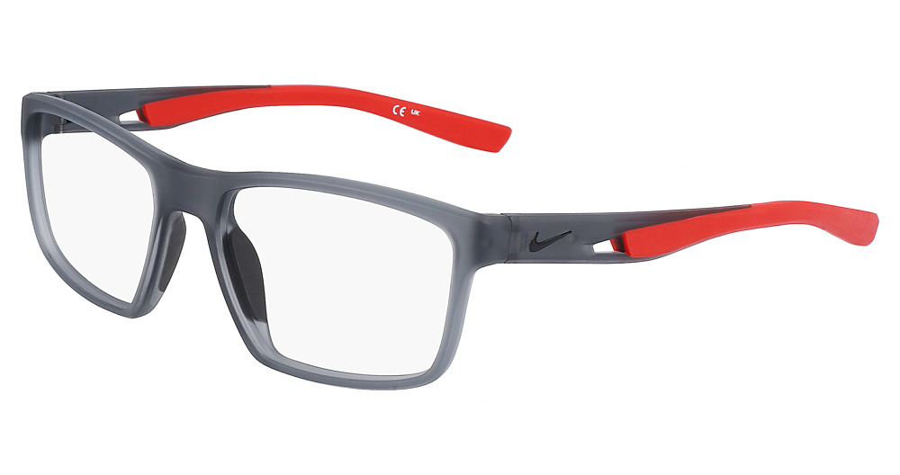 Matte Dark Grey/University Red