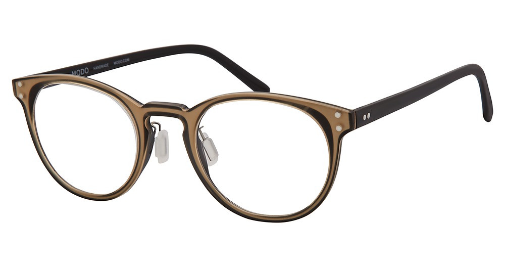 Modo 6603 round eyeglasses in Gold/Black