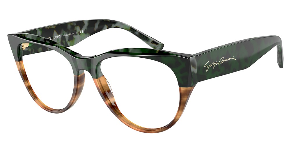 GREEN HAVANA/STRIPED BRO