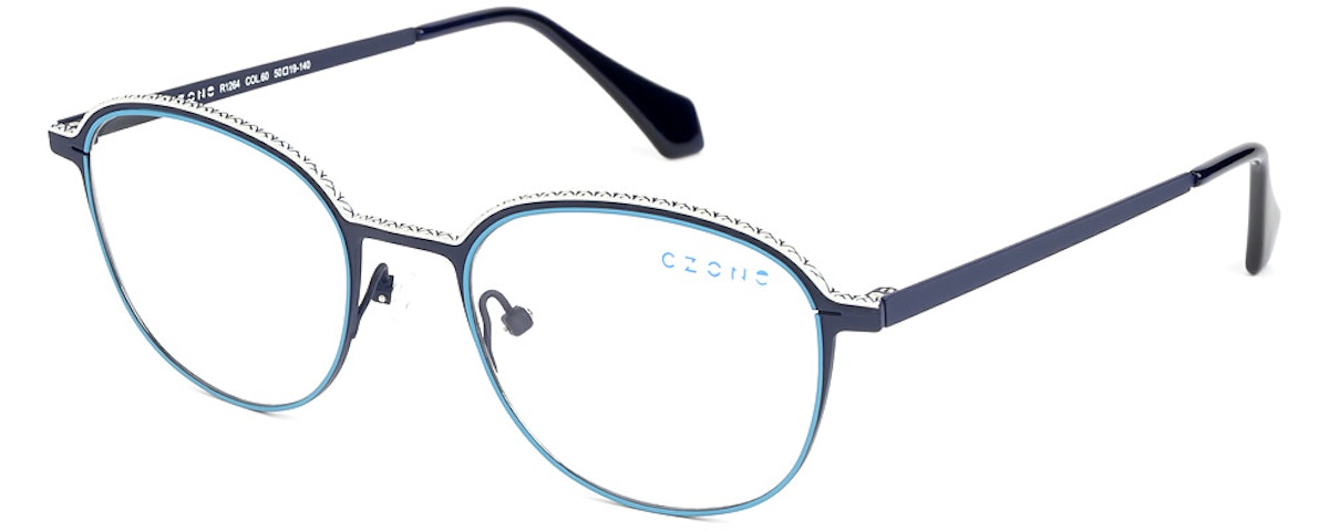 Navy/Light Blue/White