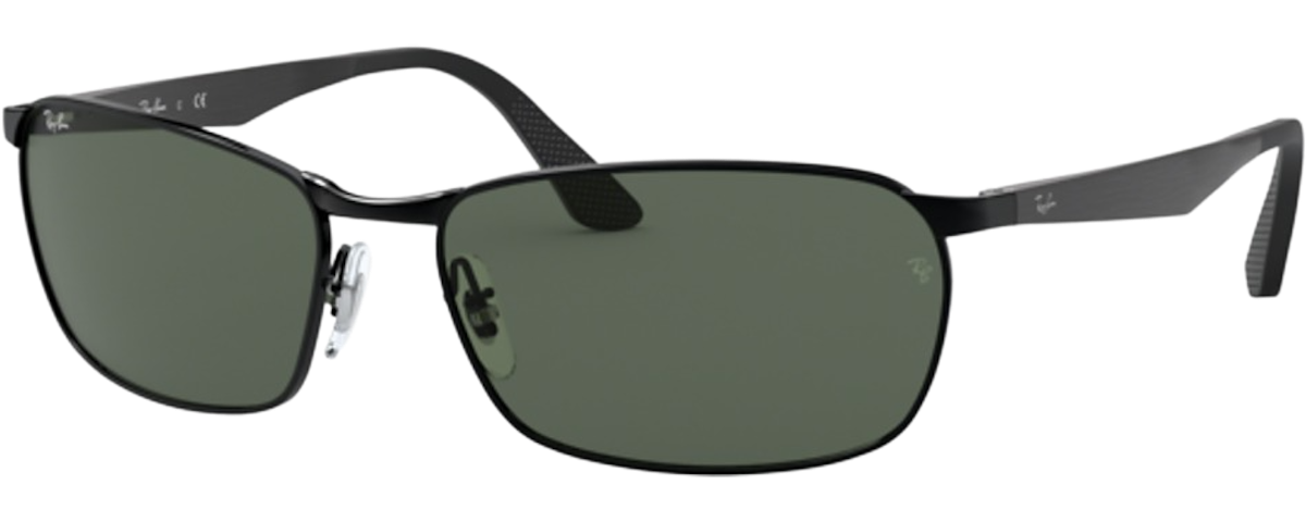 BLACK / DARK GREEN