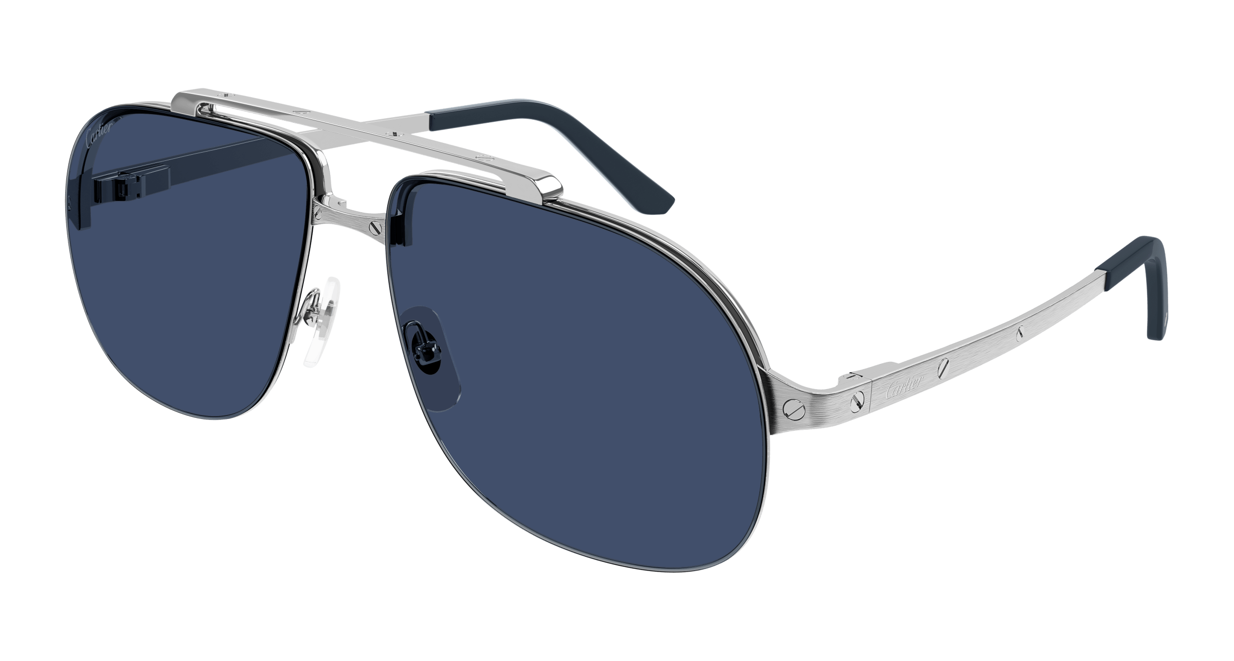 SILVER / LIGHT BLUE