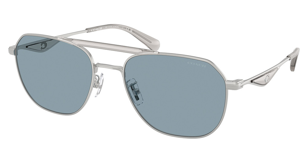 SATIN SILVER / GREY / BLUE SOLID