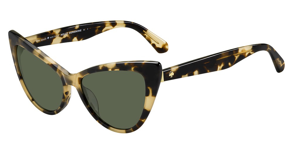 Kate Spade Karina/S cateye sunglasses in Havana/Green