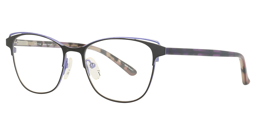 Black/Violet