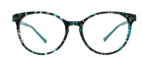 iGreen IGV04.59 round eyeglasses in Azure