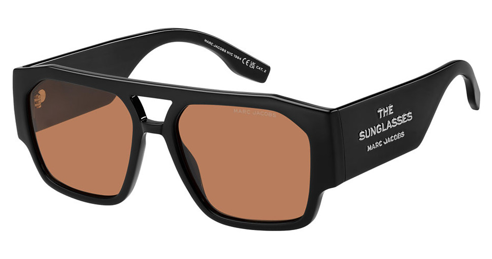 Marc Jacobs MARC 860/S aviator sunglasses in Blck Orng/Orange