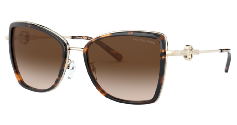 LIGHT GOLD/DARK TORTOISE / Brown Gradient