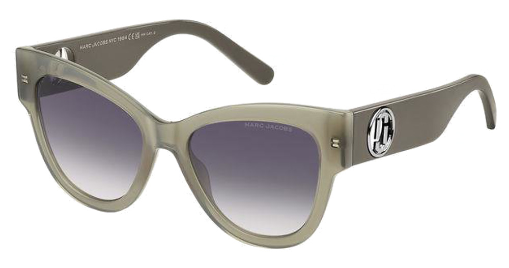 Marc Jacobs MARC 697/S cateye sunglasses in Sage/Dark Grey Shaded