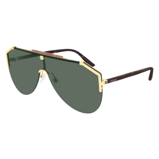 Gucci GG0584S aviator sunglasses in Gold