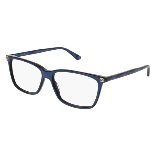 Gucci GG0094O rectangle sunglasses in Blue