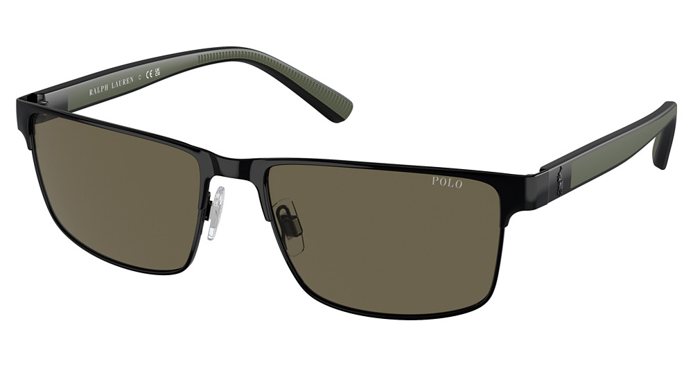 SHINY BLACK / BROWN