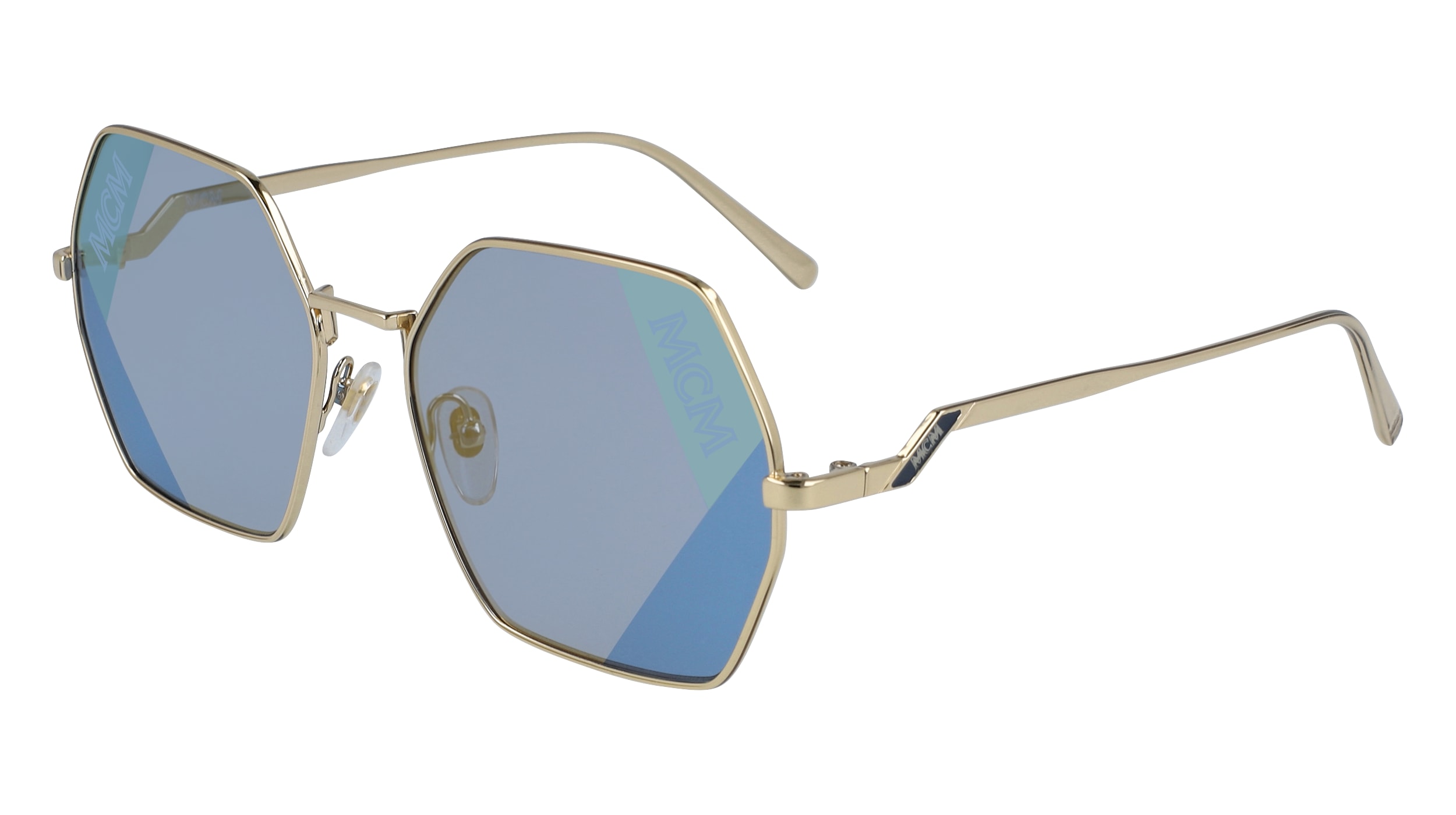 SHINY GOLD/BLUE