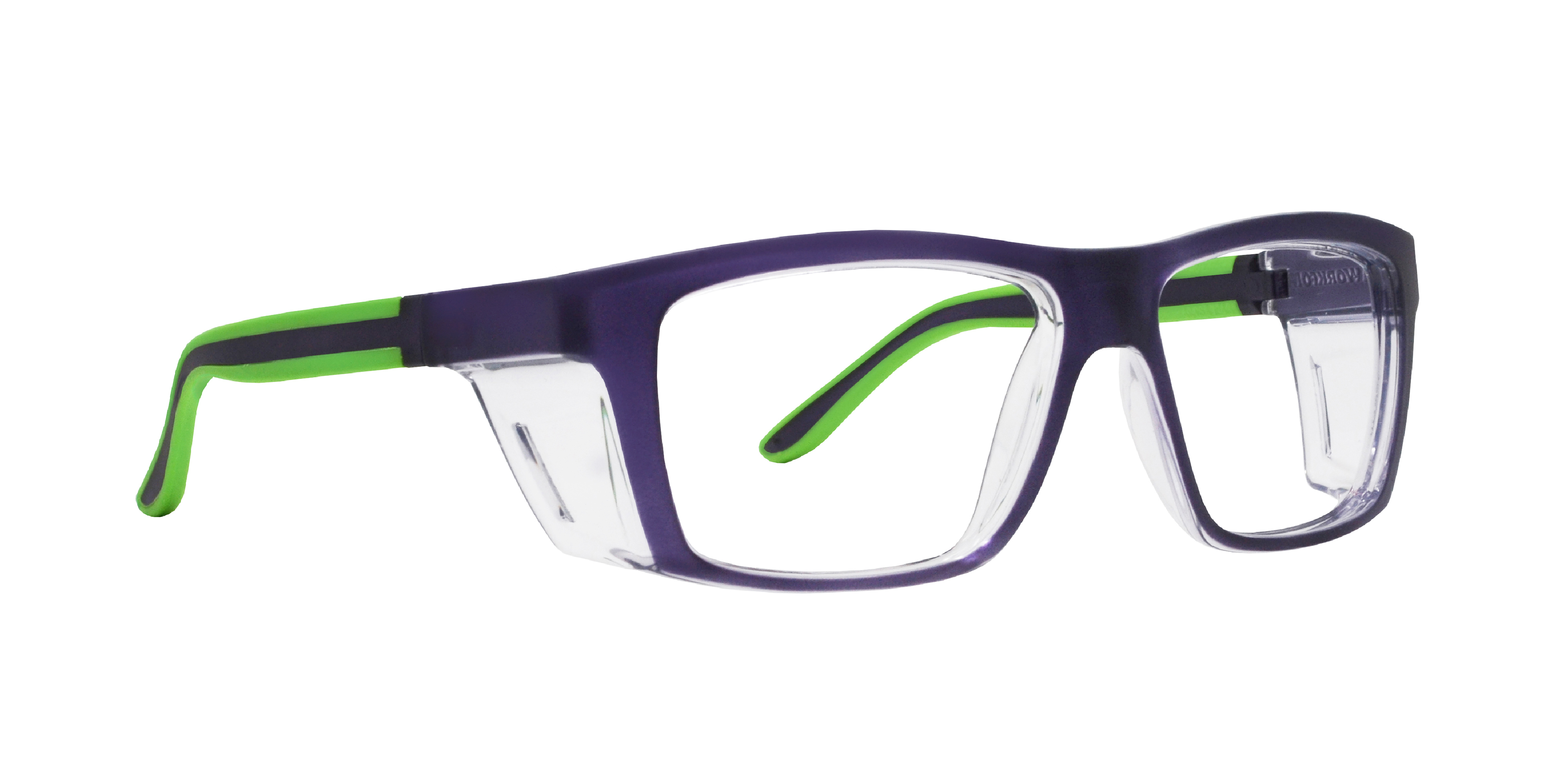 Dark Plum / Green Temples