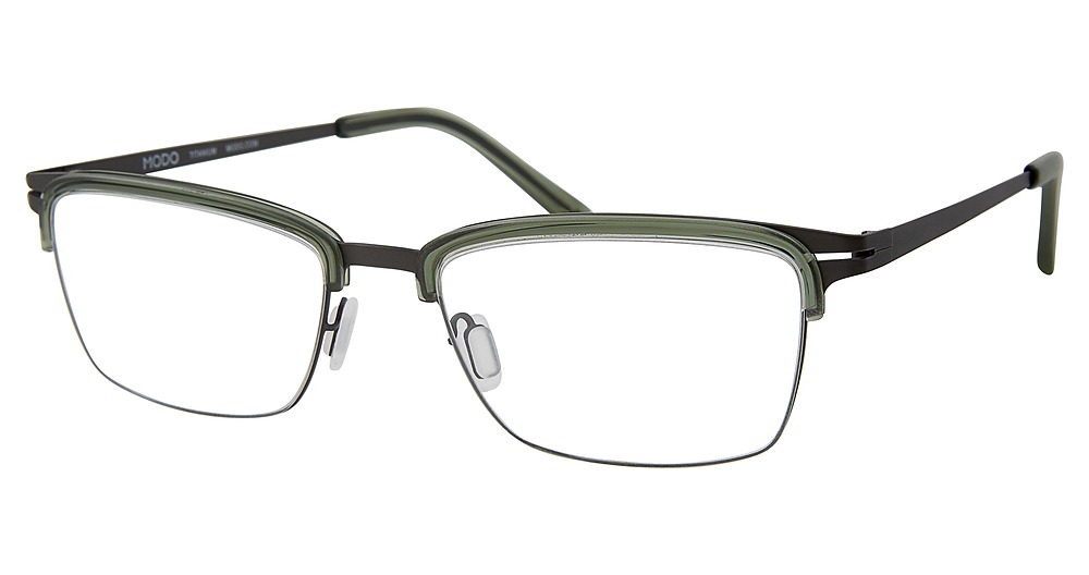 Modo 4522 rectangle eyeglasses in Dark Forest