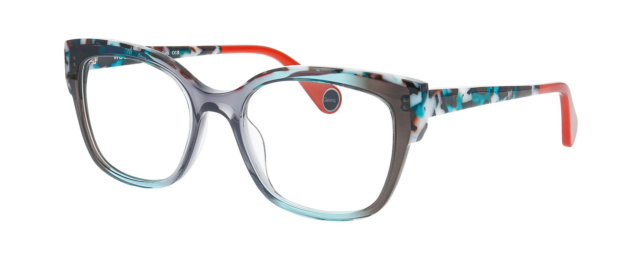 GRADIENT BLACK TURQUOISE