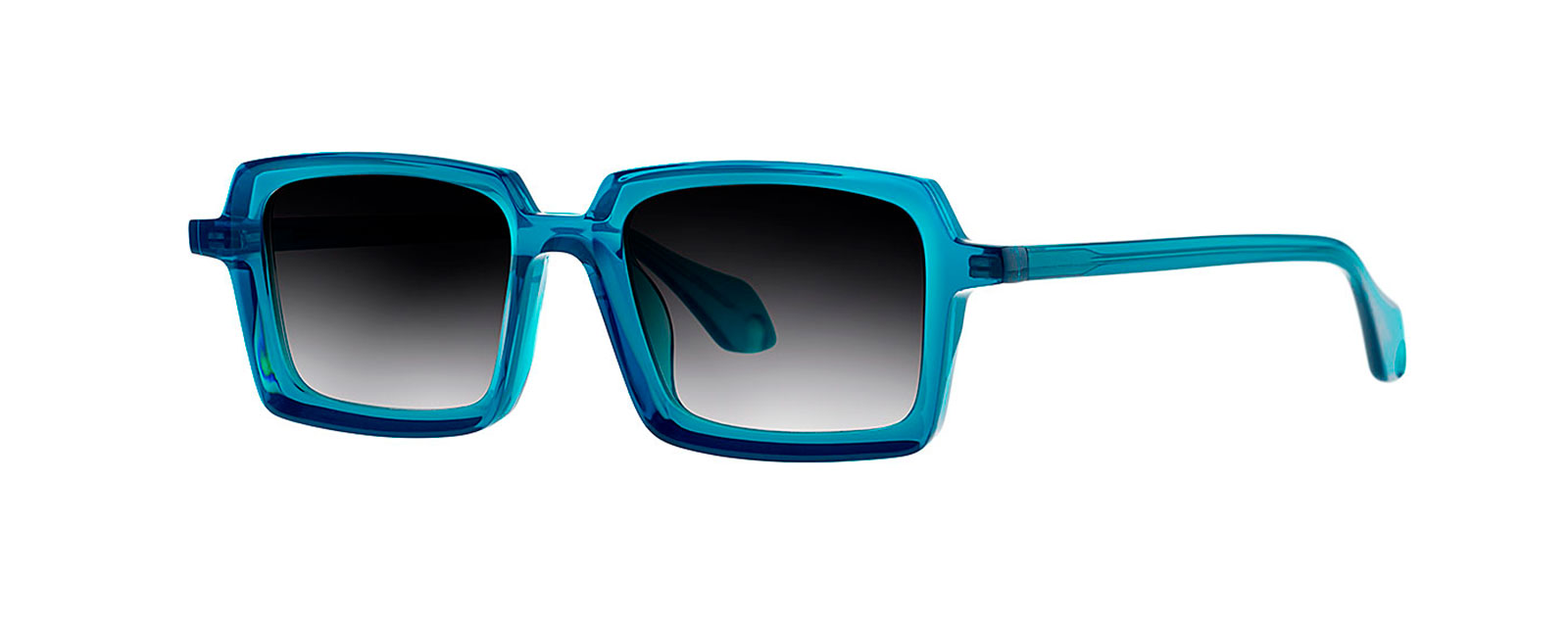 TRANSPARENT PETROL BLUE
