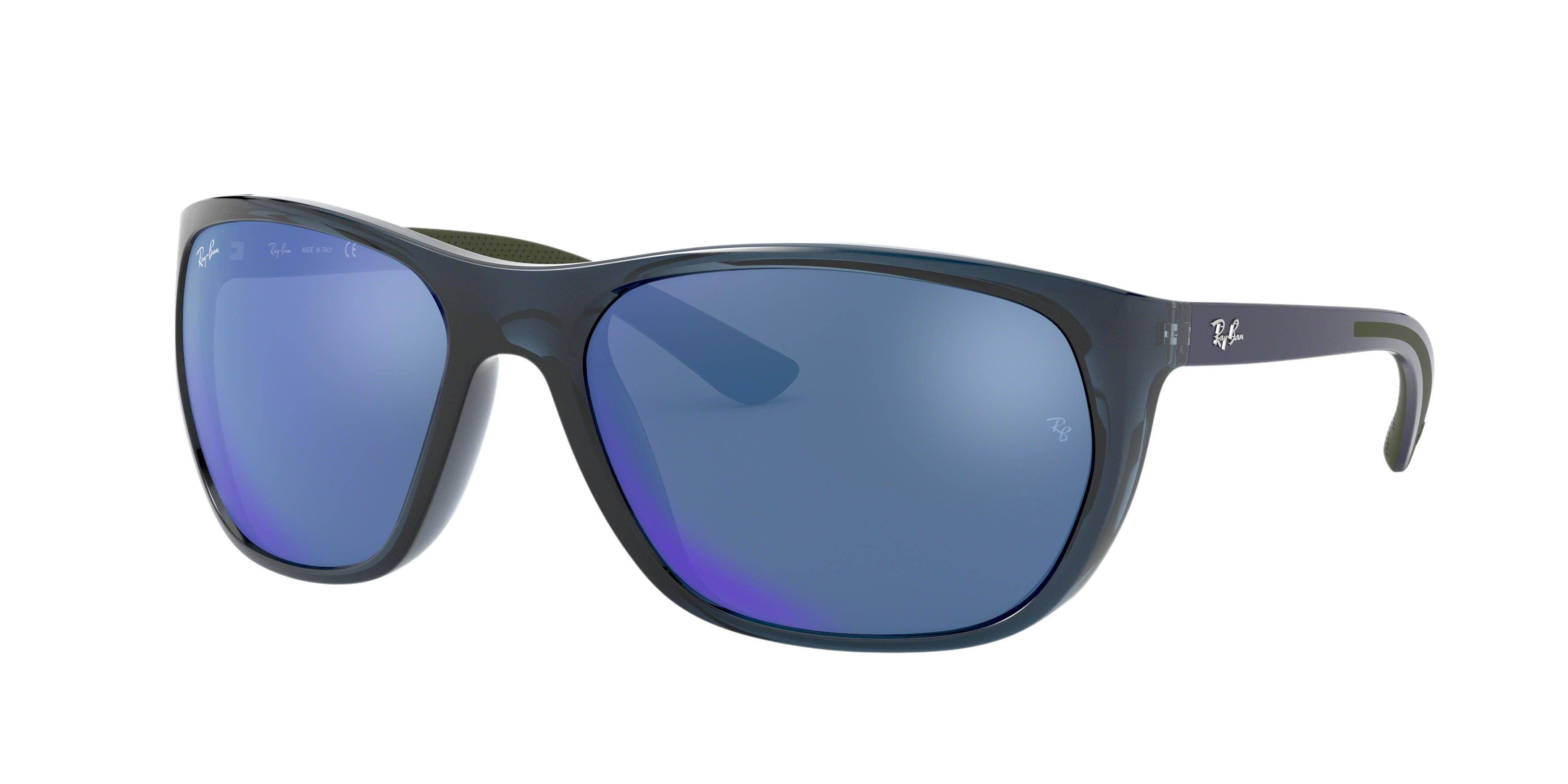 TRANSPARENT BLUE