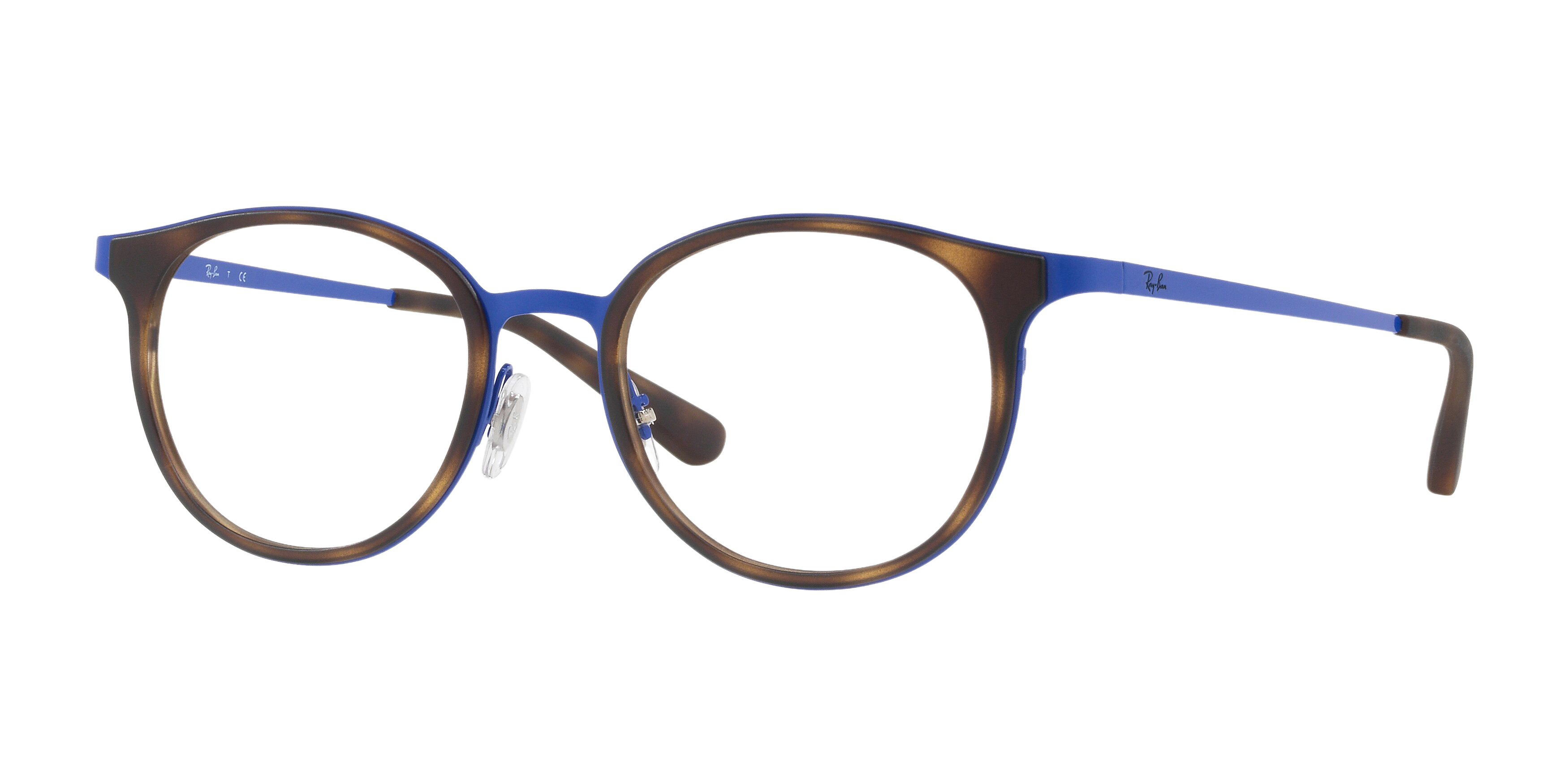 Ray-Ban RX6372M round eyeglasses in Blue
