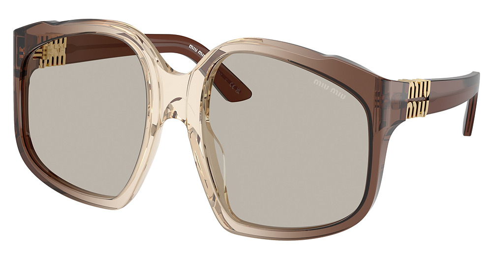 Miu Miu MU A07S sunglasses in Brown Gradient Brown/Light Brown
