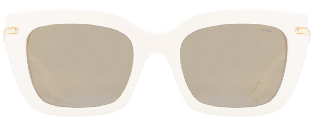 Cream / Crystal / Mirror Gold