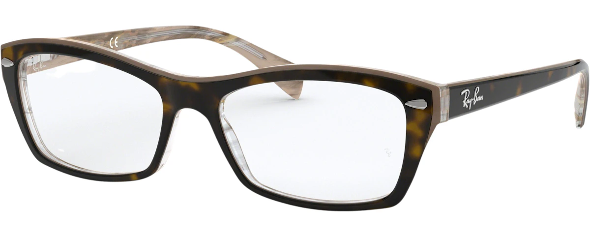 TOP HAVANA ON TRANSPAREN BEIGE