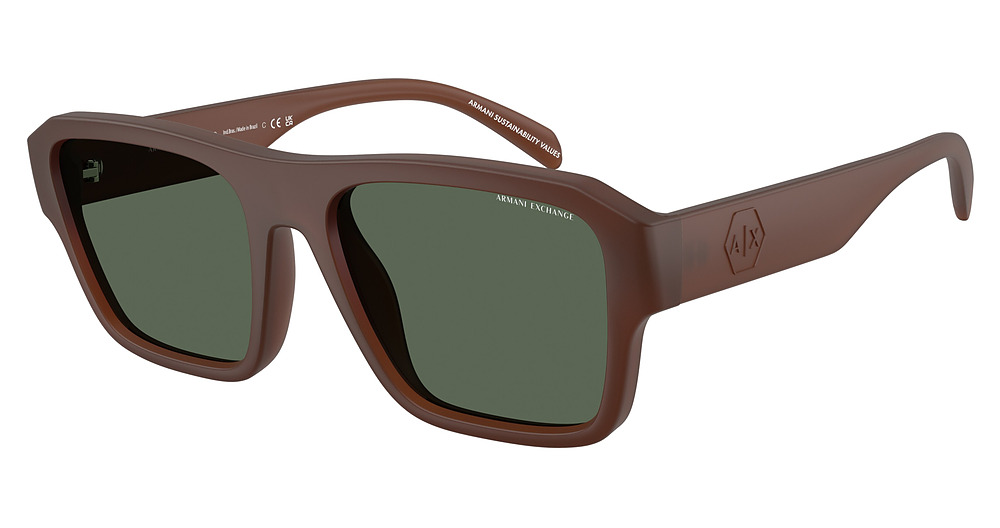 MATTE OPAL BROWN / DARK GREEN