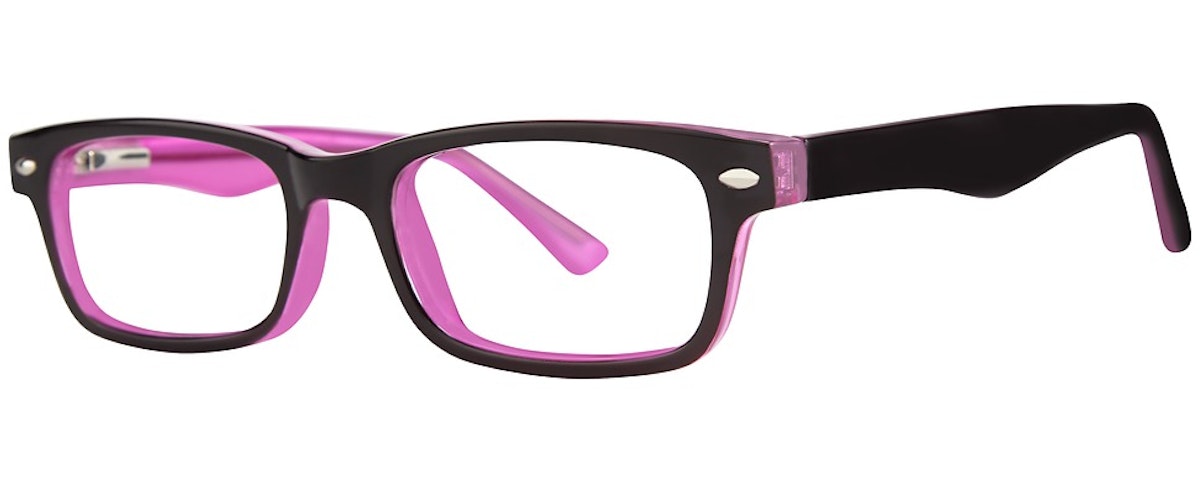 black/pink