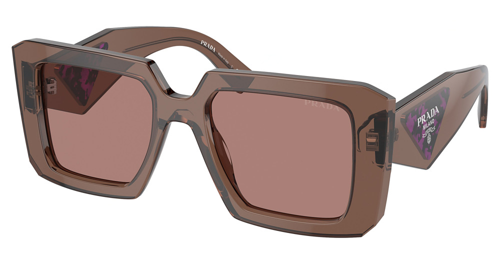 BROWN TRANSPARENT / LIGHT BROWN