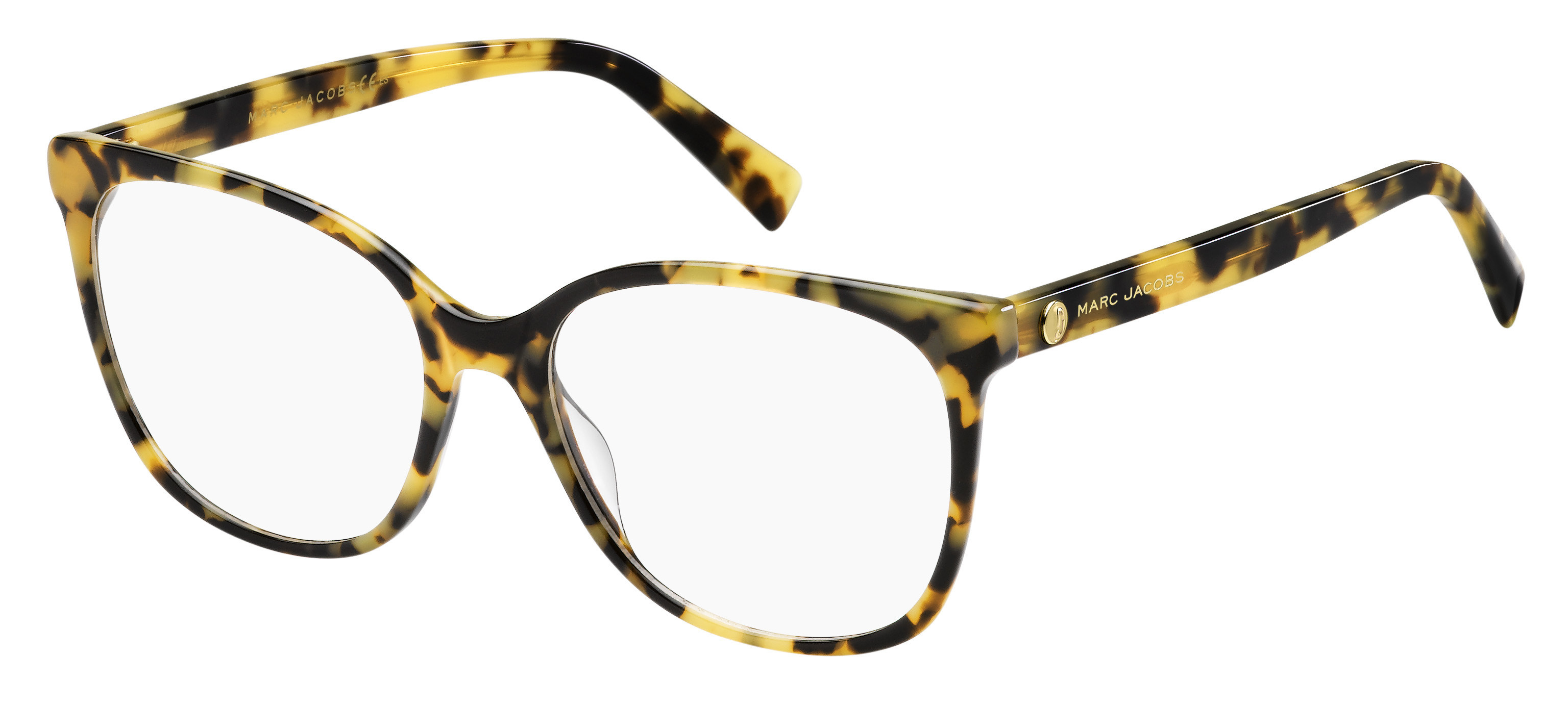 Marc Jacobs Marc 380 square eyeglasses in Havana Honey