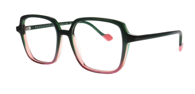 Pink + Green Degrade