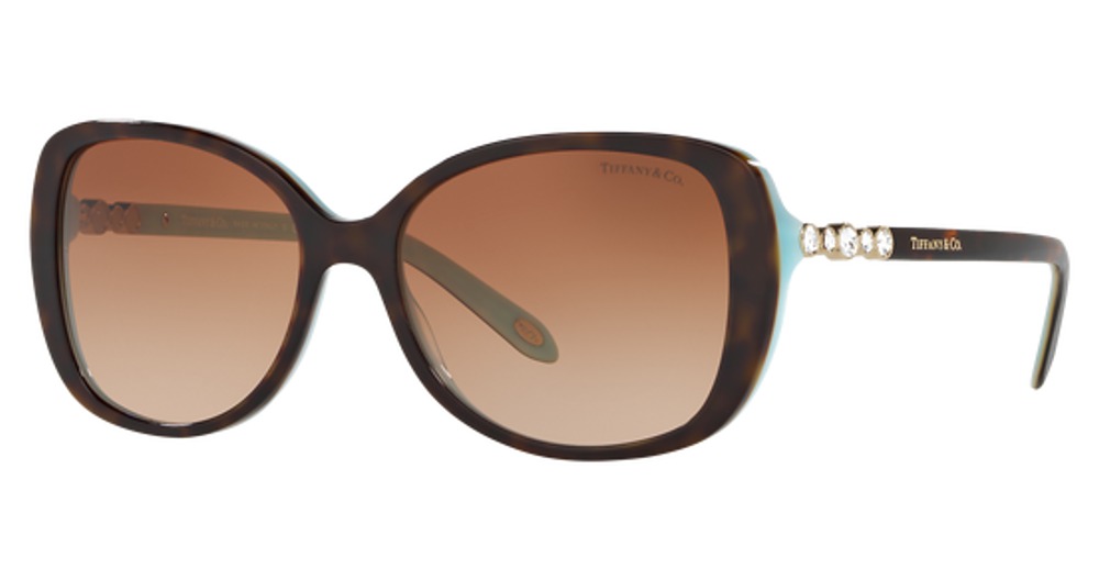 HAVANA ON TIFFANY BLUE / BROWN GRADIENT