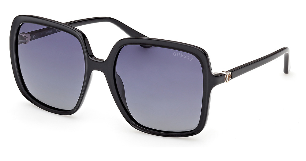 shiny black / smoke polarized