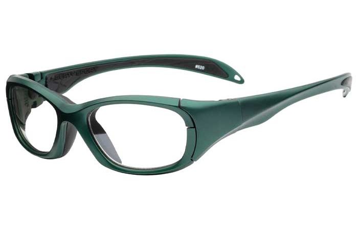 Matte Hunter Green / Clear With Silver Flash Mirror
