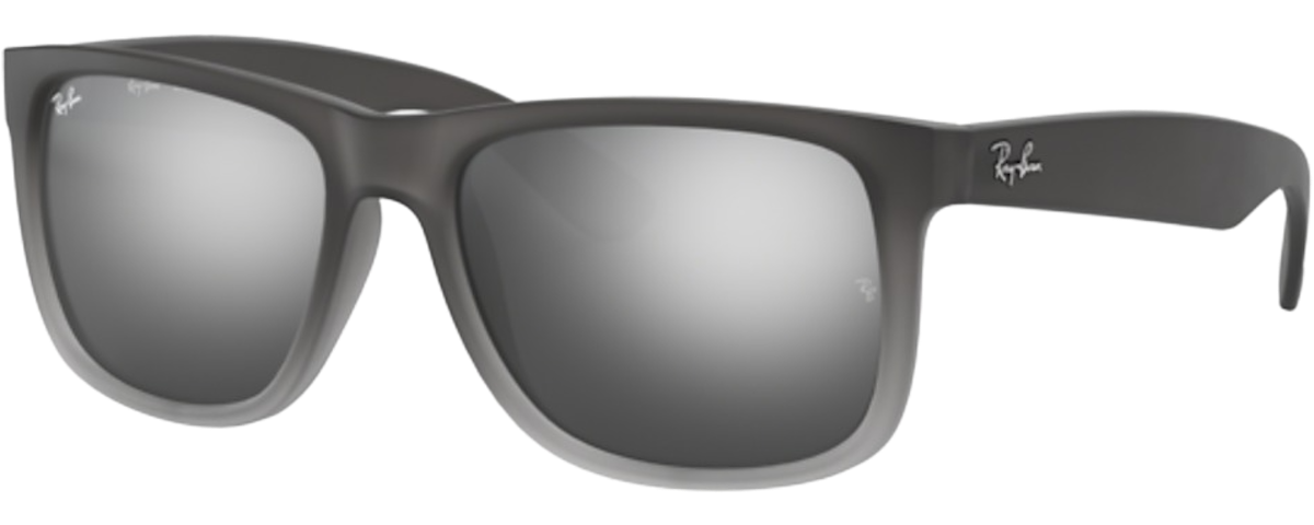 RUBBER GREY ON CLEAR GRE / GREY MIRROR SILVER GRADIENT